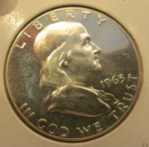 1963-Proof-Franklin-Half